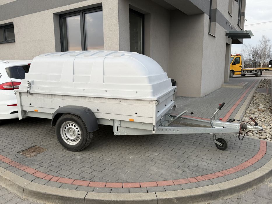 Przyczepka Gaupen 260cm 1500KG DMC/ hamulec najazdowy/ wywrot / zabudowa