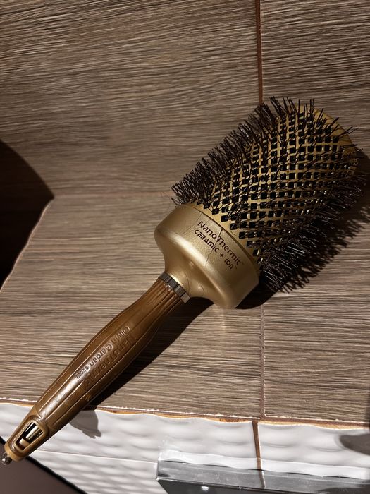 Olivia Garden Expert Shine Wavy okrągła szczotka do włosów