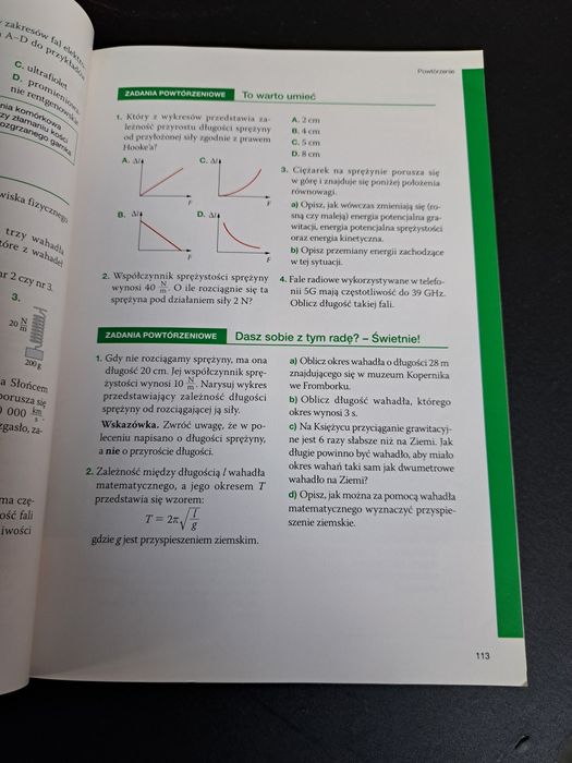 Odkryć fizykę klasa 3