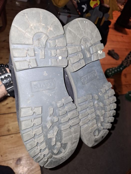 Levis Strauss trapery,trzewiki sznurowane,40