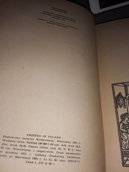 Dekameron tom pierwszy i drugi Boccaccio