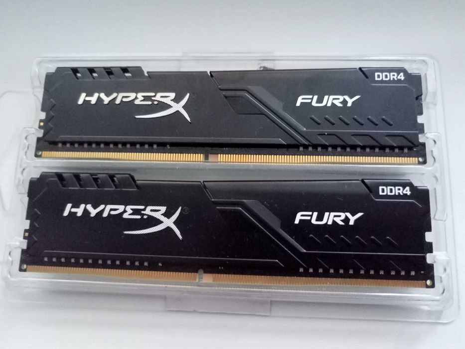Тесты•DDR4 2х8=16Gb 3200MHz HyperX Fury Black Золото для игр и работы
