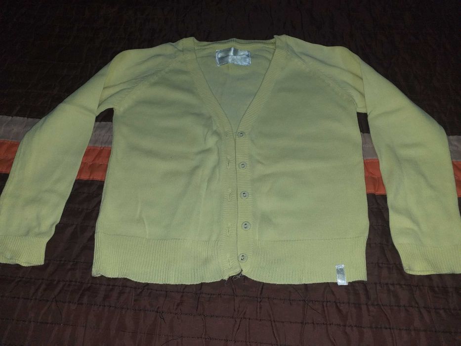 Casaco amarelo fluorescente para criança