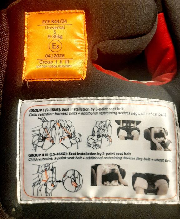 Fotelik samochodowy Baffin 1