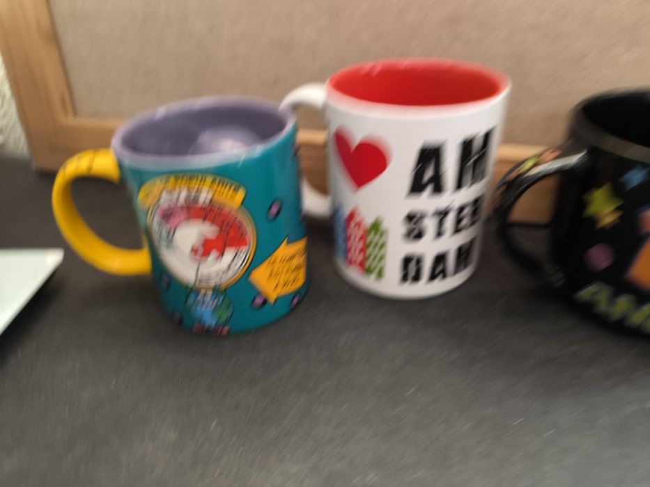 Conjunto de 4 canecas decorção