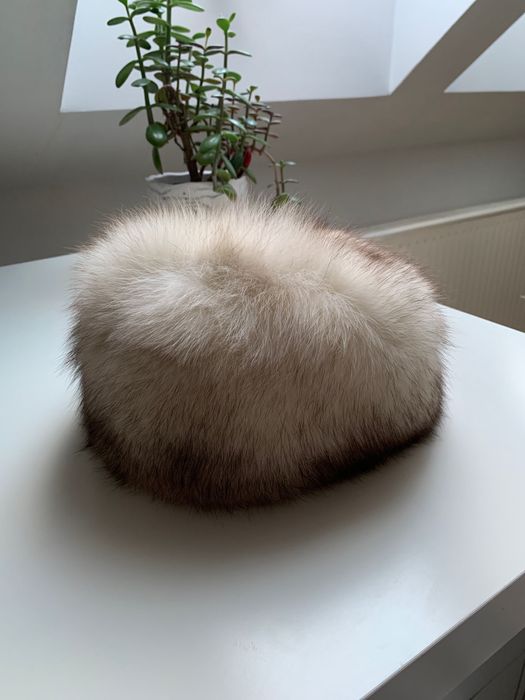 Czapka ze srebrnego lisa