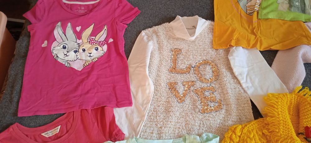 Великий пакет одягу дівчинка 4/5/6 років