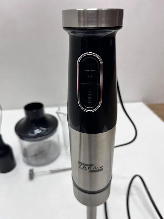Потужний блендер 1500 Вт! Погружний подрібнювач Zepline ZP-143 5 в 1