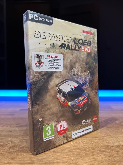 Sebastien Loeb Rally Evo (PC PL 2016) Nowy Folia premierowe wydanie