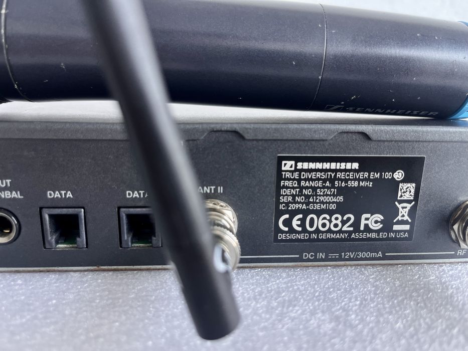 Sistema Sennheiser Sem fio Ew100 G3