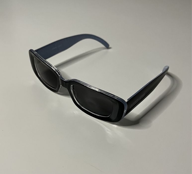Okulary Santa Cruz czarne stan 9/10, unisex