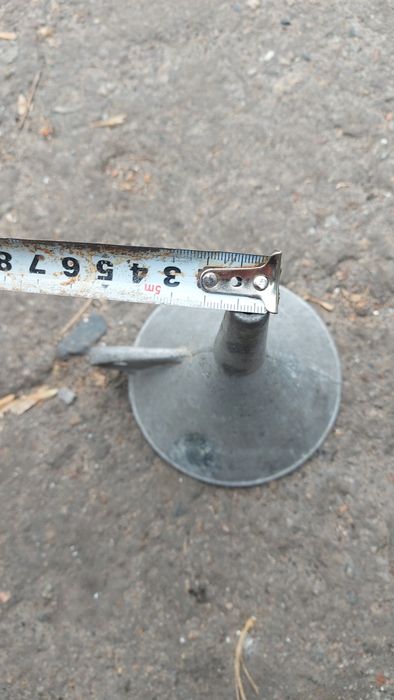 Лейка алюминиевая воронка