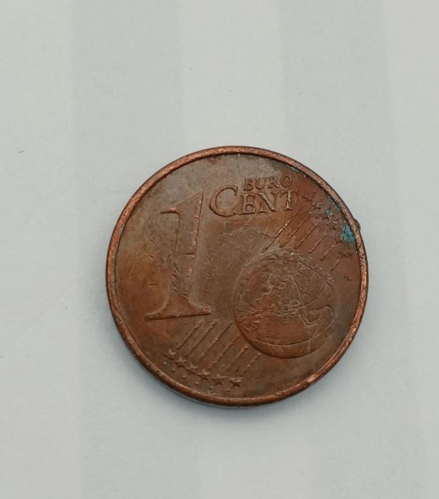 Moedas Alemãs 1 cêntimo 2002