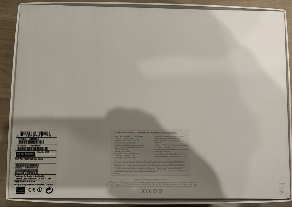 Macbook Pro 15 Retina