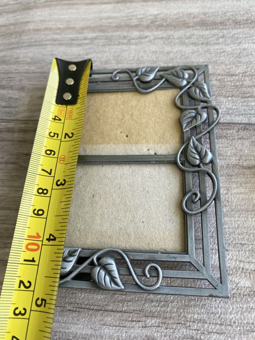 Metalowa ramka na zdjecie