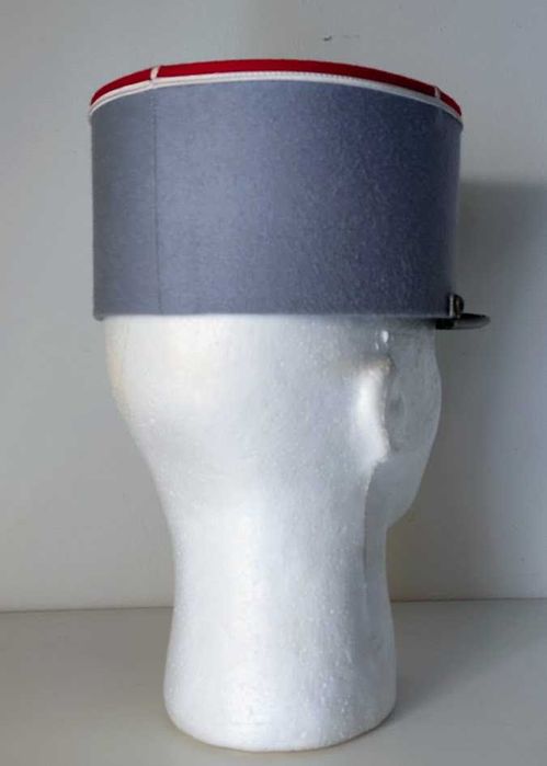 Boné autêntico colecionador képi militar de cavalaria França