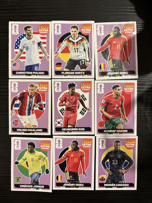 extra stickers regulares