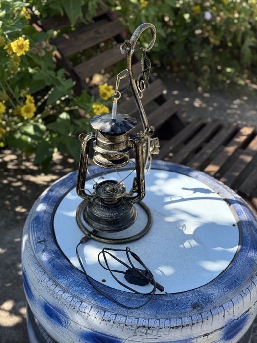 Керасинова (електро) лампа декор