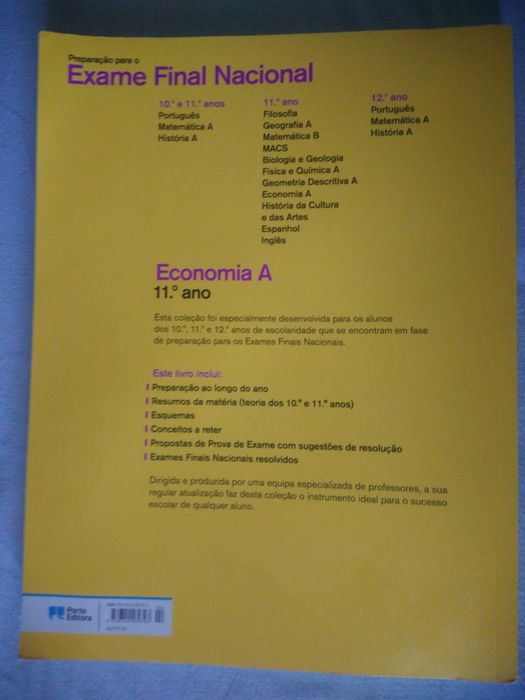 Livro preparação exame Economia A