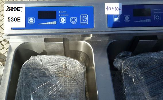 Fritadeira Dupla Portes Gratuitos