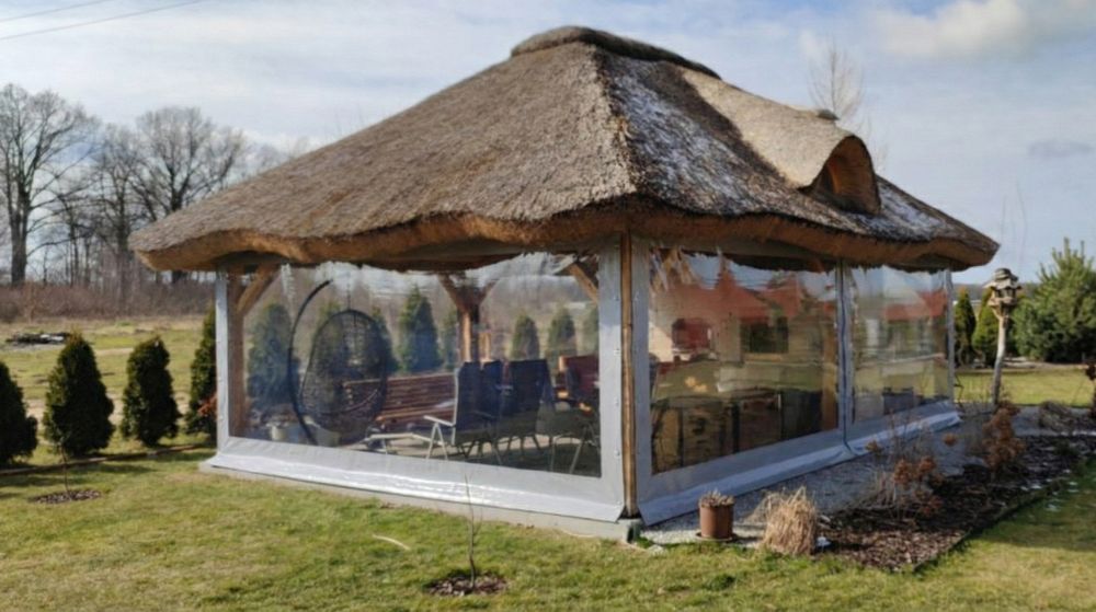 Osłona Zabudowa Tarasu Altanki Całoroczna Plandeka Na Wymiar Zamki