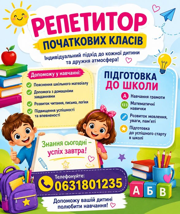 Репетитор початкових класів