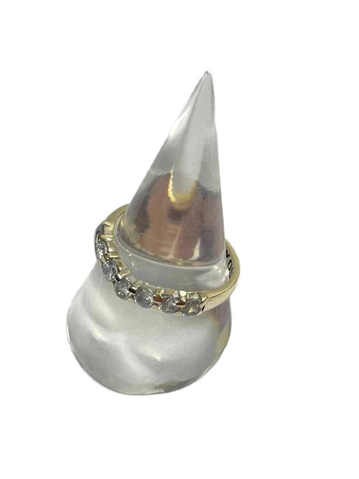 Złoty pierścionek CYRKONIE R16 375 2,26G