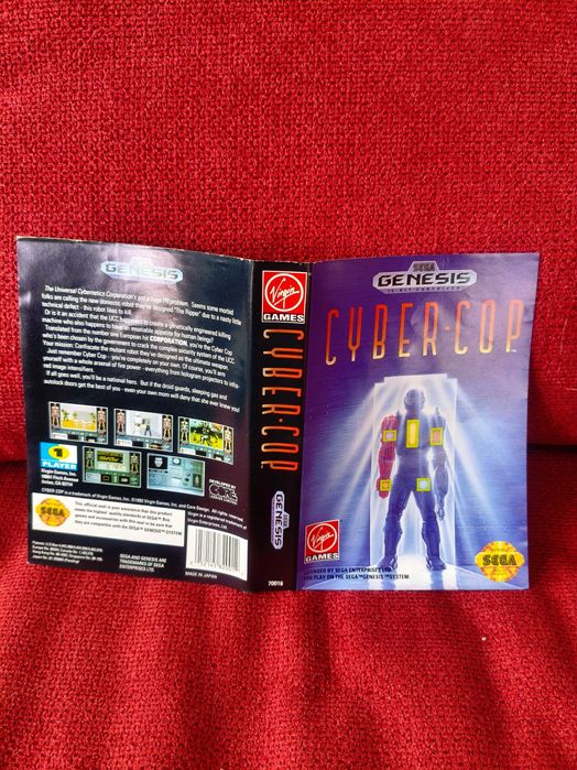 Capa SEGA Master System CYBERCOP
