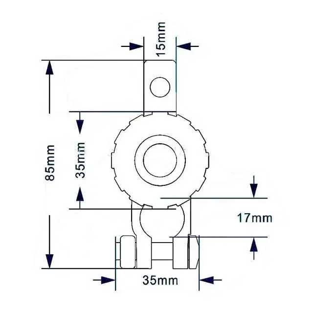 Выключатель массы аккумулятора новый,Харьков