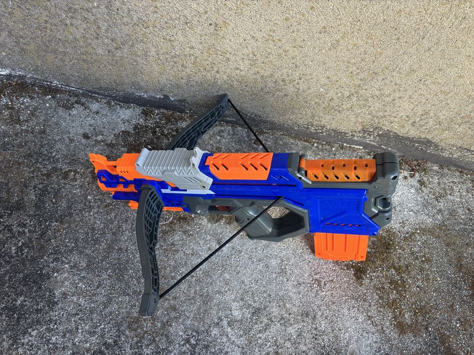 Conjunto de armas nerf e acessorios