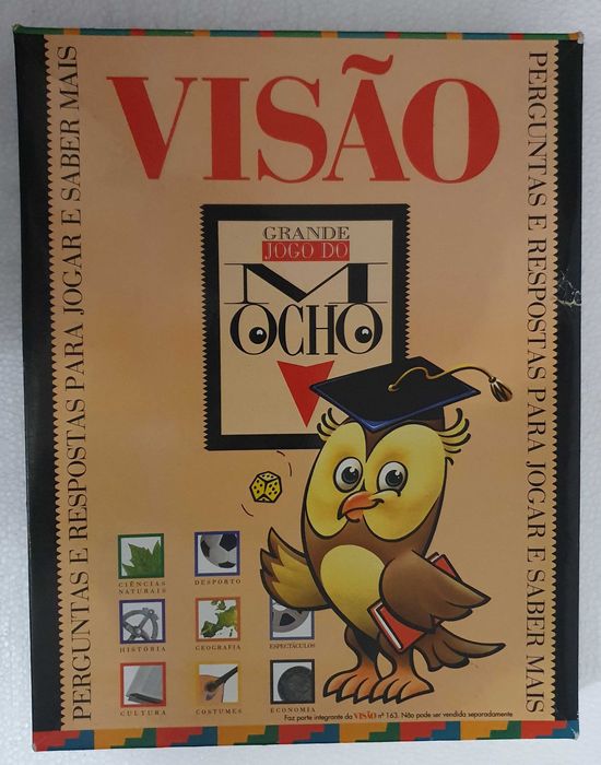 O GRANDE JOGO DO MOCHO, da revista "VISÃO", vintage, completo