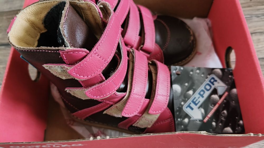 Buty zimowe Aurelka orto 24 na szeroką stopkę, stopy płasko koślawe