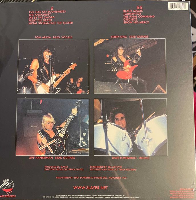 LP Slayer - Show No Mercy