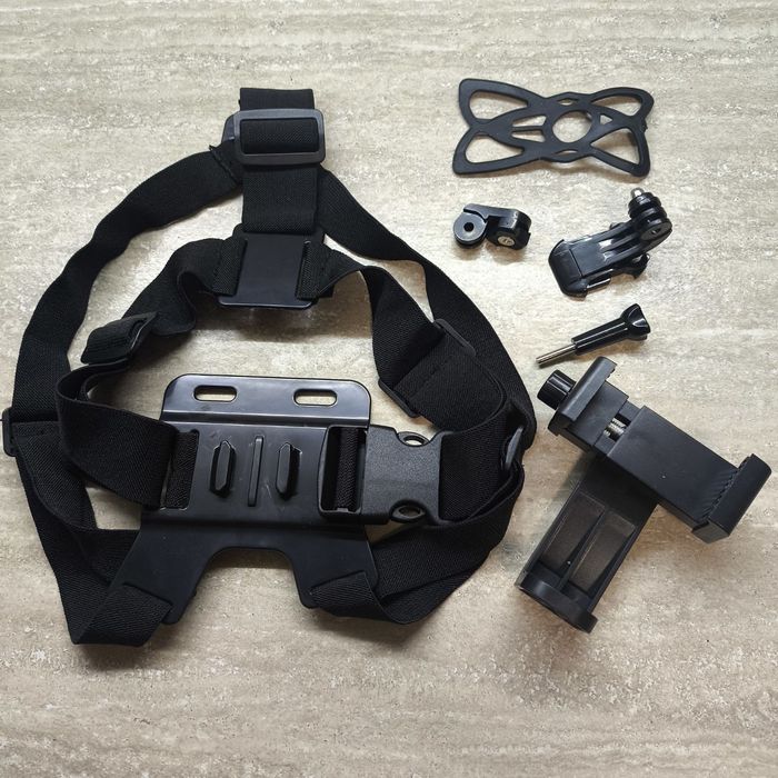 Кріплення для телефону на груди, торс. Кріплення для GoPro на груди.