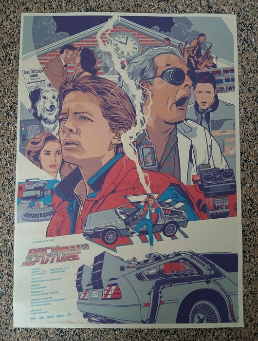 Poster - Back To The Future (papel kraft, formato A3)