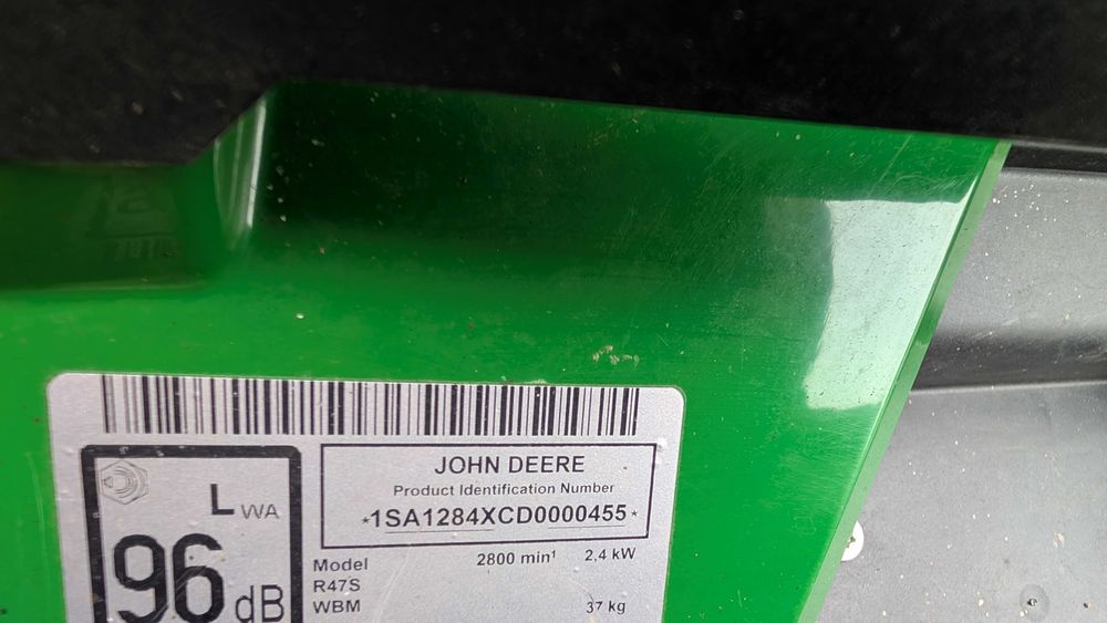 Kosiarka spalinowa John Deere z napędem aluminiowa