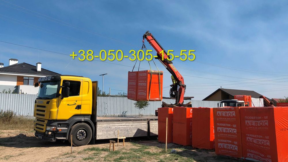 Услуги манипулятора (кран до 13 т), грузоперевозки, маніпулятор