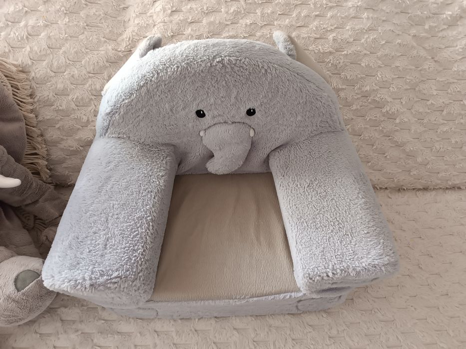 Pufa fotelik dla dziecka +gratis słonik