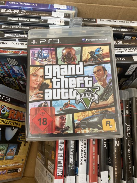 Gra GTA 5 PS3 Grand Theft Auto V Sony Play Station pudełkowa