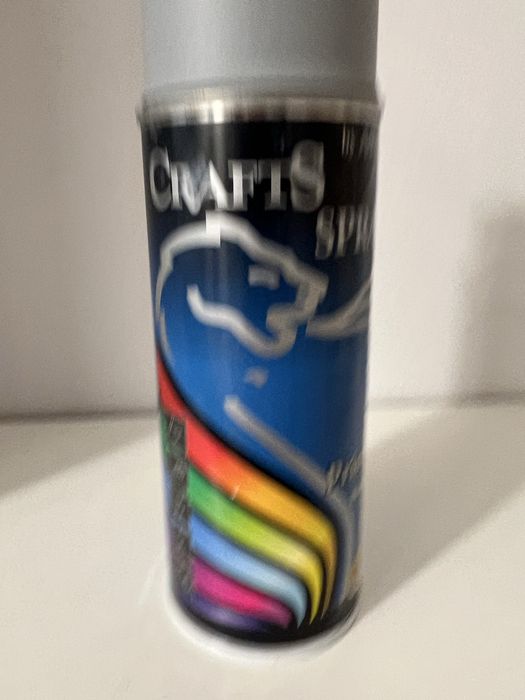 Okazja! Motip farba w sprayu matowy szary Crafts Spray