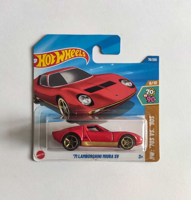 Hot Wheels - '71 Lamborghini Miura SV