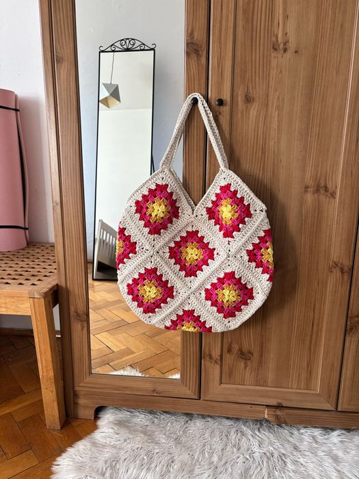 Torba szydełkowa na ramię