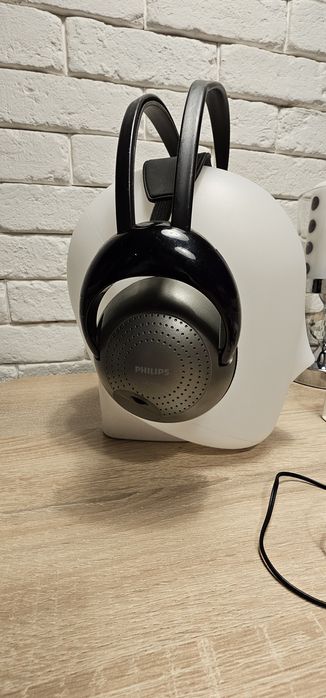 Retro słuchawki bezprzewodowe na podczerwień Philips  SHC2000