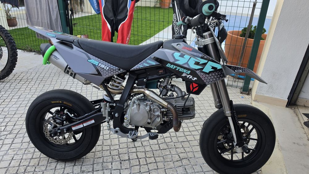 Pit bike supermotard YCF Daytona 190 6 horas nova