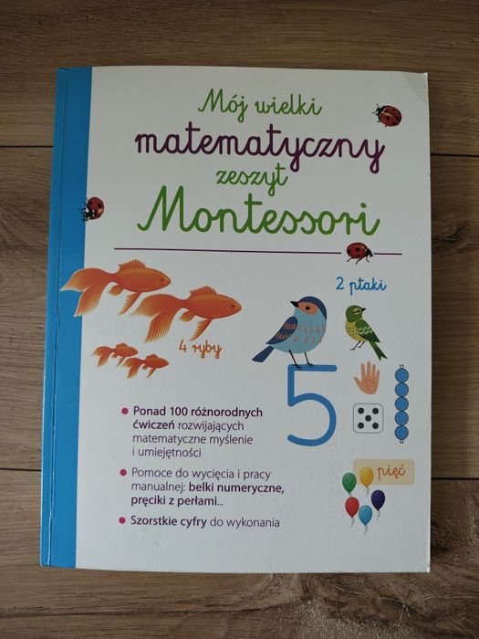 Mój wielki matematyczny zeszyt Montessori