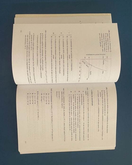 Livro Problemas de Química 12 ano, 2 volume