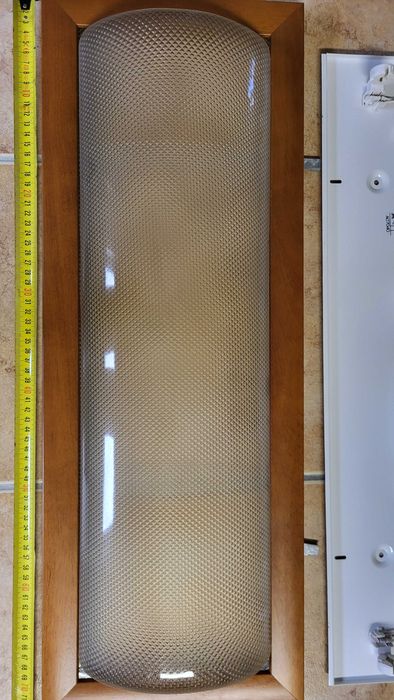 Luminária de duas lâmpadas