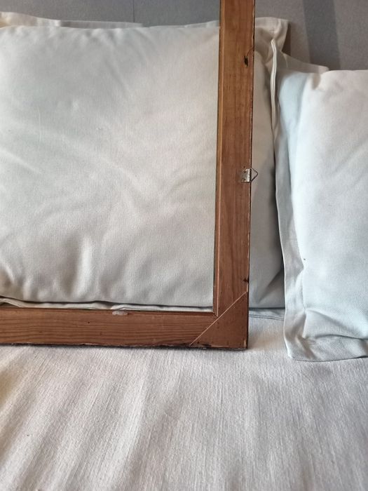 Stara rama do obrazu lustra duża 126 x 87,5 cm warto !!!