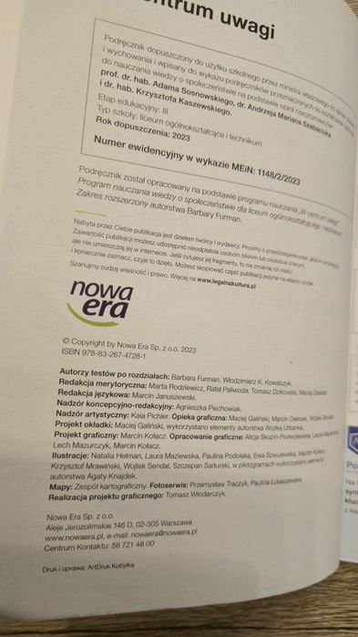 W centrum uwagi 2, 2022, Nowa Era