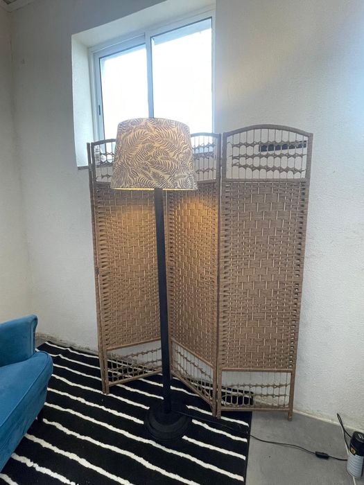 Luminária candeeiro de pé